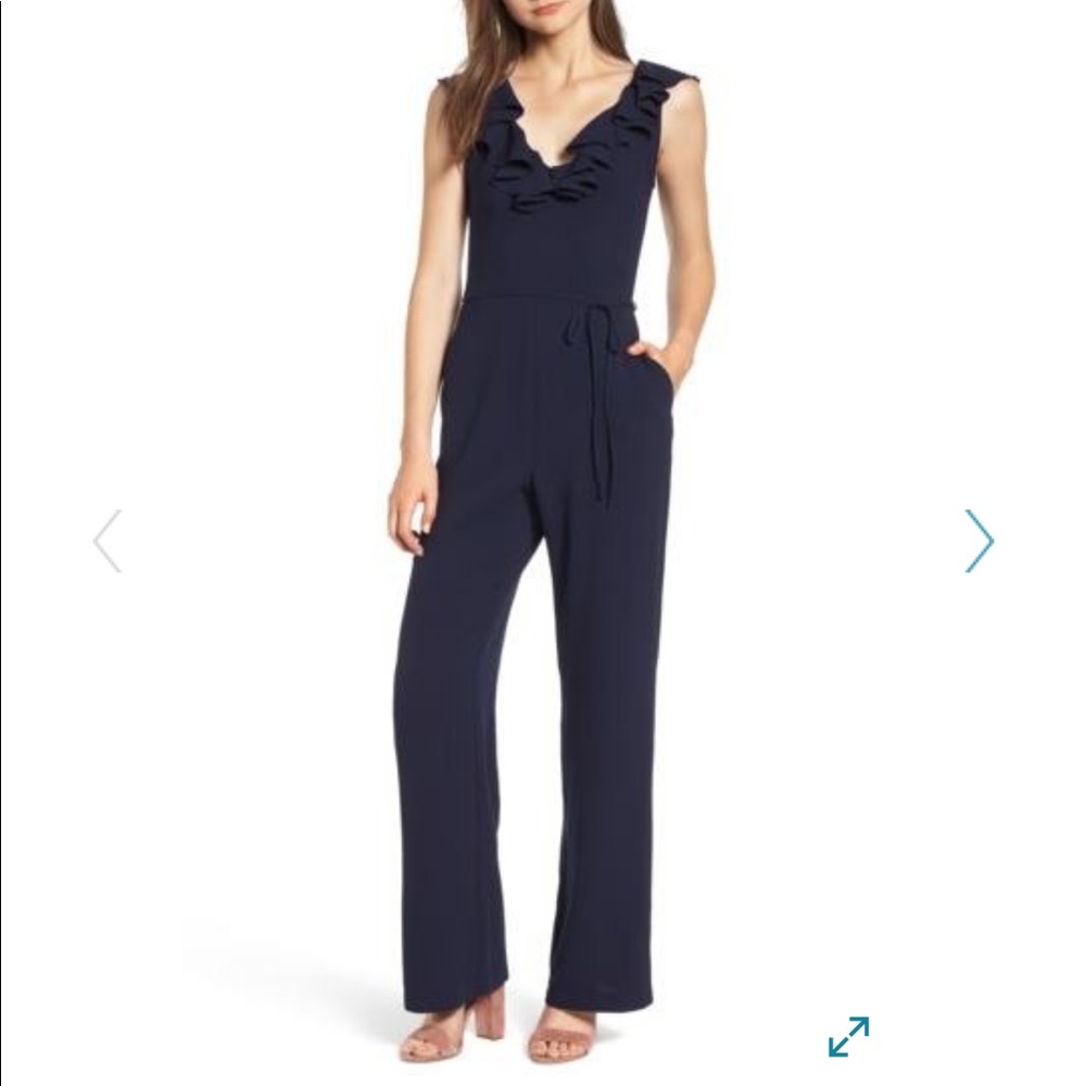 Wayf Ruffle Jumpsuit - Picture 3 of 4